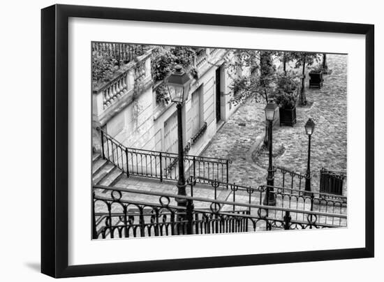 Paris Focus - Stairs of Montmartre-Philippe Hugonnard-Framed Photographic Print