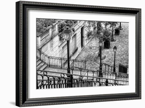 Paris Focus - Stairs of Montmartre-Philippe Hugonnard-Framed Photographic Print