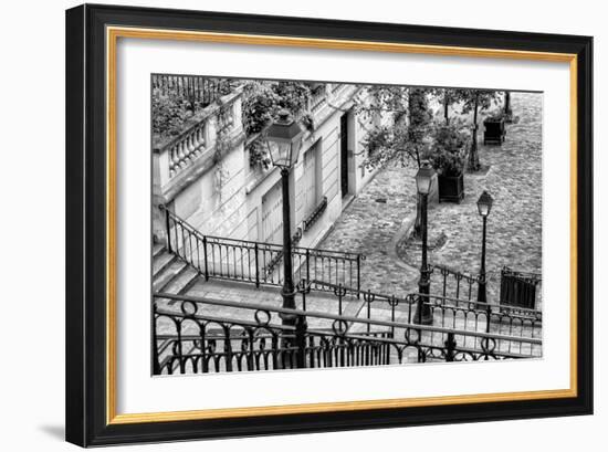 Paris Focus - Stairs of Montmartre-Philippe Hugonnard-Framed Photographic Print