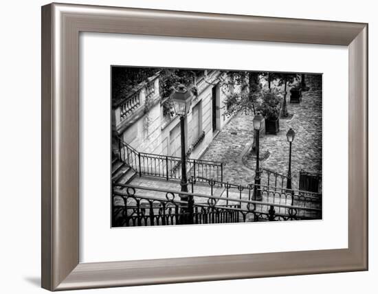 Paris Focus - Stairs of Montmartre-Philippe Hugonnard-Framed Photographic Print