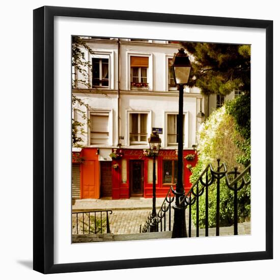 Paris Focus - Steps to Montmartre-Philippe Hugonnard-Framed Photographic Print