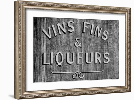 Paris Focus - Vins Fins & Liqueurs-Philippe Hugonnard-Framed Photographic Print