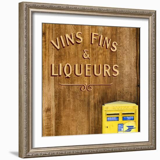 Paris Focus - Vins Fins & Liqueurs-Philippe Hugonnard-Framed Photographic Print