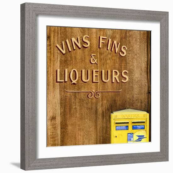 Paris Focus - Vins Fins & Liqueurs-Philippe Hugonnard-Framed Photographic Print