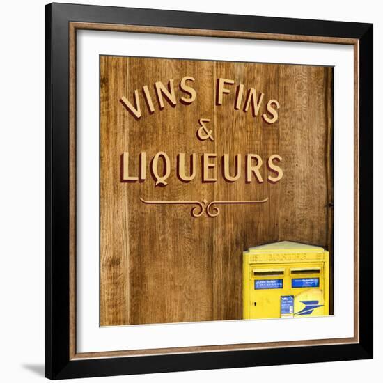 Paris Focus - Vins Fins & Liqueurs-Philippe Hugonnard-Framed Photographic Print