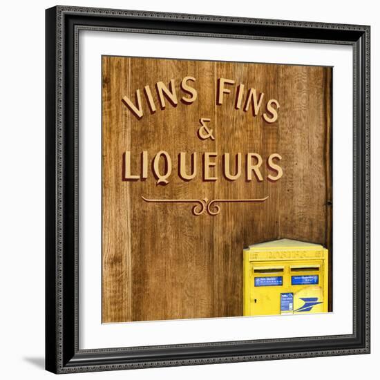 Paris Focus - Vins Fins & Liqueurs-Philippe Hugonnard-Framed Photographic Print