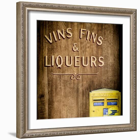 Paris Focus - Vins Fins & Liqueurs-Philippe Hugonnard-Framed Photographic Print