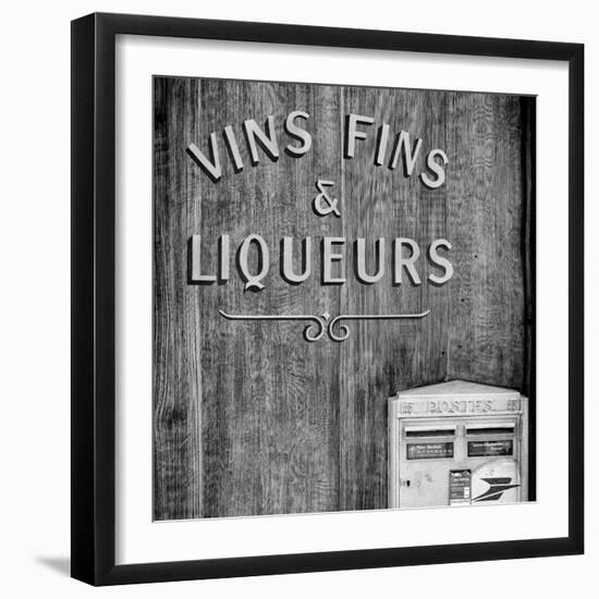 Paris Focus - Vins Fins & Liqueurs-Philippe Hugonnard-Framed Photographic Print