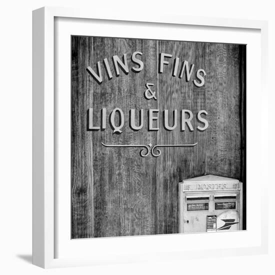 Paris Focus - Vins Fins & Liqueurs-Philippe Hugonnard-Framed Photographic Print