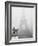 Paris Fog with Eiffel Tower Faintly Seen-Thomas D^ Mcavoy-Framed Photographic Print