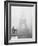 Paris Fog with Eiffel Tower Faintly Seen-Thomas D^ Mcavoy-Framed Photographic Print