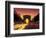 Paris, France, Arc De Triomphe at Night-Peter Adams-Framed Photographic Print