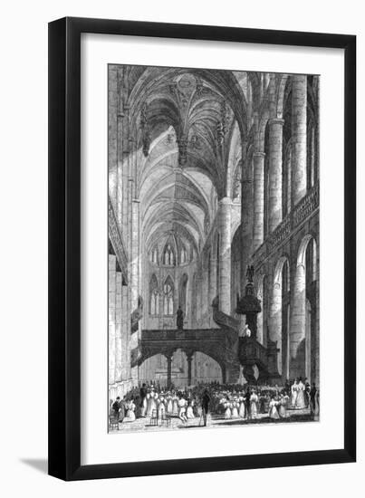 Paris, France - Eglise Saint-Etienne Du Mont-Fenner Sears-Framed Art Print