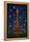 Paris, France - Eiffel Tower Mosaic-Lantern Press-Framed Stretched Canvas