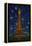 Paris, France - Eiffel Tower Mosaic-Lantern Press-Framed Stretched Canvas