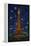 Paris, France - Eiffel Tower Mosaic-Lantern Press-Framed Stretched Canvas