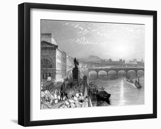 Paris, France - General View from West Paris-J.t. Willmore-Framed Art Print