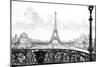 Paris, France - La Tour Eiffel-Gaston Coindre-Mounted Art Print