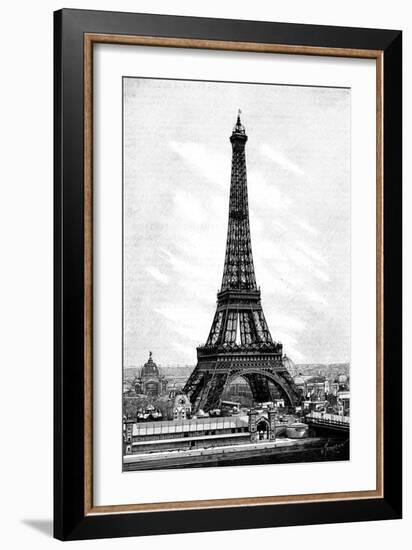 Paris, France - La Tour Eiffel-H. Thiriat-Framed Art Print