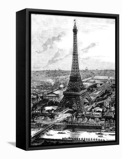 Paris, France - La Tour Eiffel-Navellier Marie-Framed Stretched Canvas