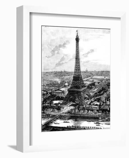 Paris, France - La Tour Eiffel-Navellier Marie-Framed Premium Giclee Print