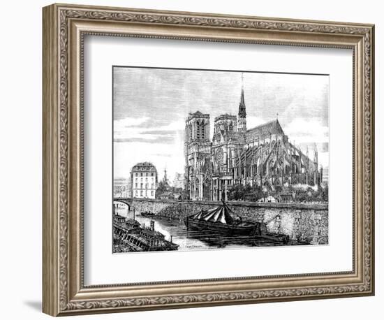 Paris, France - Notre-Dame-Felix Thorigny-Framed Photographic Print