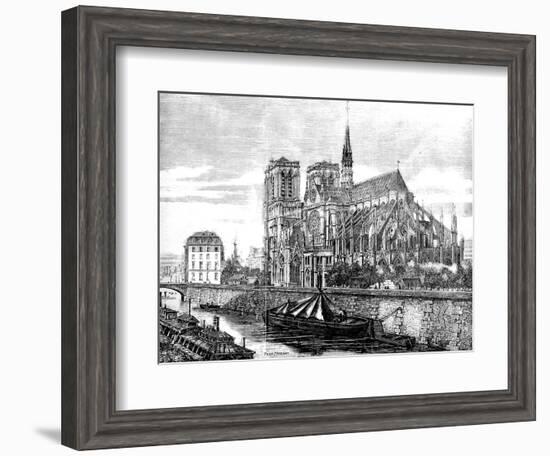 Paris, France - Notre-Dame-Felix Thorigny-Framed Photographic Print