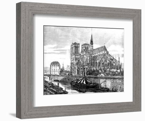 Paris, France - Notre-Dame-Felix Thorigny-Framed Photographic Print