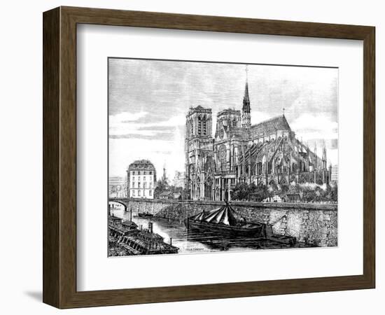 Paris, France - Notre-Dame-Felix Thorigny-Framed Photographic Print