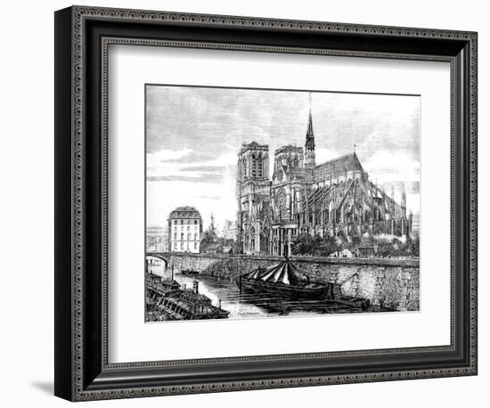 Paris, France - Notre-Dame-Felix Thorigny-Framed Photographic Print