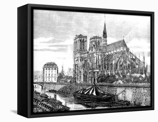 Paris, France - Notre-Dame-Felix Thorigny-Framed Premier Image Canvas