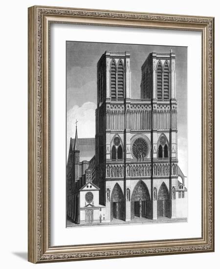 Paris, France - Notre-Dame-J. Chapman-Framed Art Print