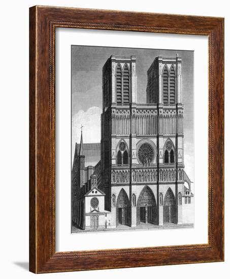 Paris, France - Notre-Dame-J. Chapman-Framed Art Print