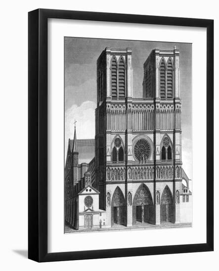 Paris, France - Notre-Dame-J. Chapman-Framed Art Print