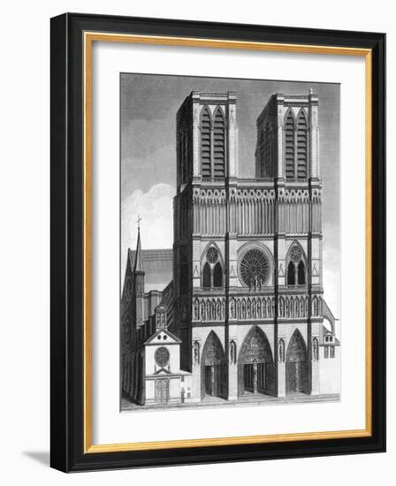 Paris, France - Notre-Dame-J. Chapman-Framed Art Print