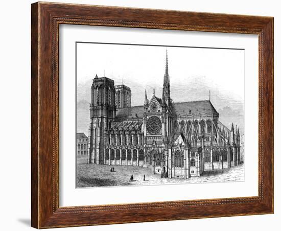 Paris, France - Notre-Dame-null-Framed Art Print