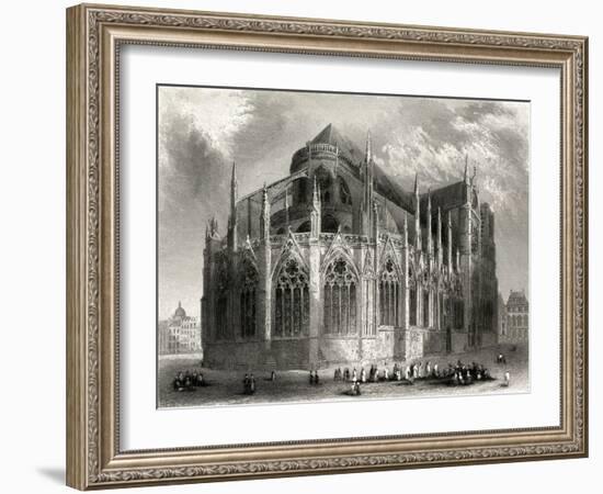 Paris, France - Notre-Dame-B. Winkles-Framed Art Print