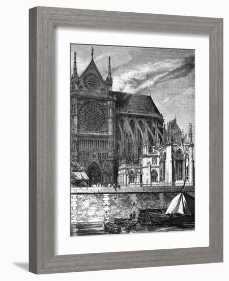 Paris, France - Notre-Dame-null-Framed Art Print