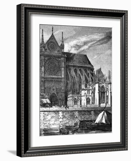 Paris, France - Notre-Dame-null-Framed Art Print