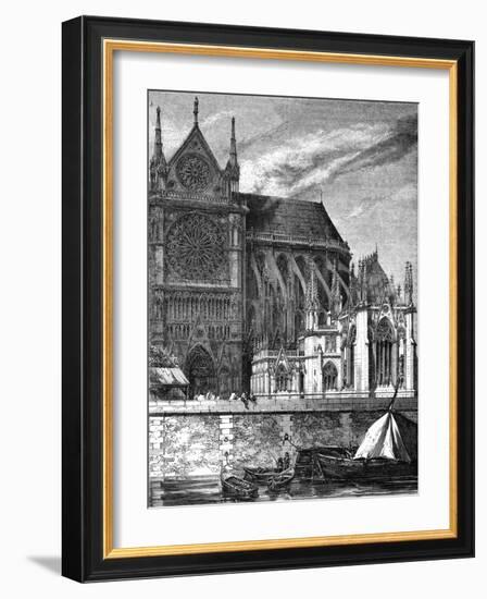 Paris, France - Notre-Dame-null-Framed Art Print