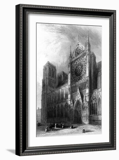 Paris, France - Notre-Dame-B. Winkles-Framed Art Print