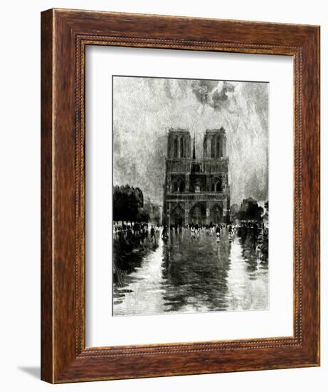 Paris, France - Notre-Dame-null-Framed Art Print