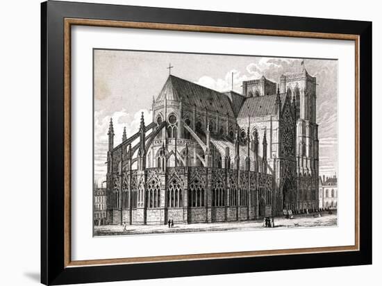 Paris, France - Notre-Dame-null-Framed Art Print