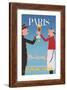 Paris, France - Pan American World Airways-Aaron Fine-Framed Art Print