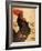 Paris, France - Periodical Cocorico Rooster Promotional Poster-Lantern Press-Framed Art Print