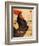 Paris, France - Periodical Cocorico Rooster Promotional Poster-Lantern Press-Framed Art Print