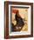 Paris, France - Periodical Cocorico Rooster Promotional Poster-Lantern Press-Framed Art Print