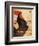 Paris, France - Periodical Cocorico Rooster Promotional Poster-Lantern Press-Framed Art Print