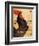 Paris, France - Periodical Cocorico Rooster Promotional Poster-Lantern Press-Framed Art Print