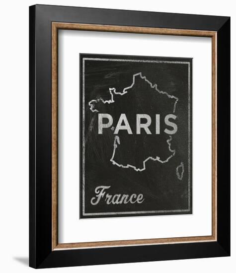 Paris, France-John Golden-Framed Art Print